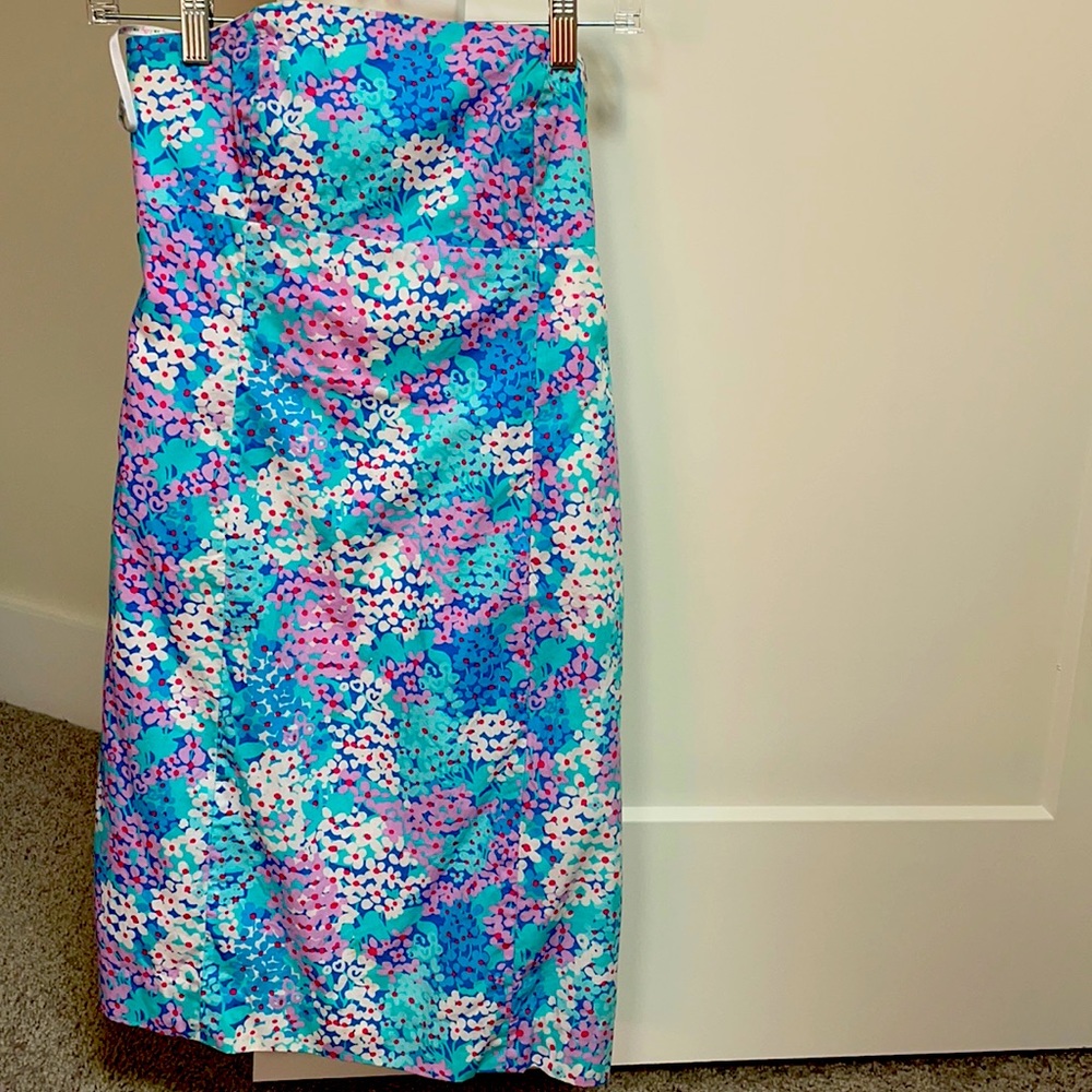 Strapless Lilly Pulitzer dress